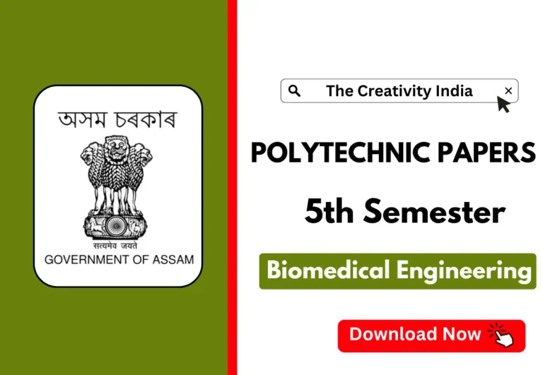 5th Semester Biomedical Engineering