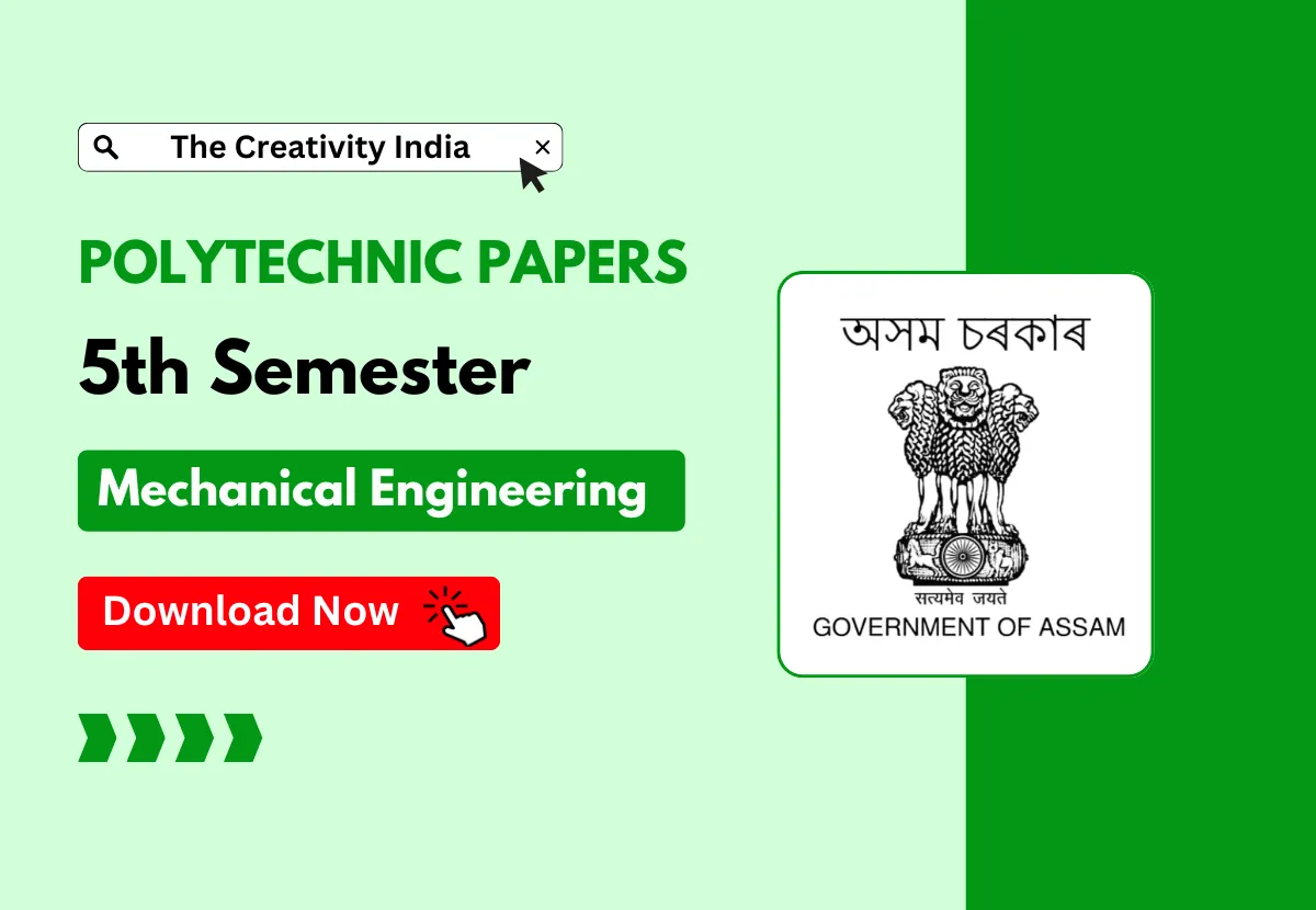 5th Semester Mechanical Engineering PYQs